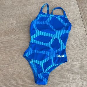 Arena Women's Blue One Piece Swimsuit